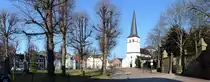 Euskirchen-Flamersheim Markt mit St. Stephanuskirche - 15.02.2015