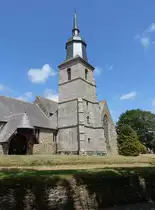 Lamballe, Probsteikirche St. Martin, erbaut im 11. Jahrhundert (13.07.2015) 