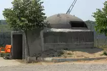 Bunker in Shkod�r. Die Bunker sollten der Verteidigung des Landes im Falle einer Invasion durch ausl�ndische Truppen dienen. Aufnahme: 8. Juli 2012.