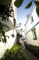 Puerto de Mog�n - Gran Canaria. Aufnahme: Oktober 2009.