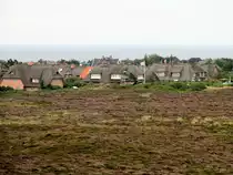 Blick nach Kampen am 14. August 2015 von Uwe D�ne die mit 52,5 m die h�chste Erhebung der deutschen Nordsee-Insel Sylt. 
