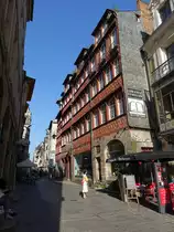 Rennes, H�user in der Rue St. Georges (16.07.2015)