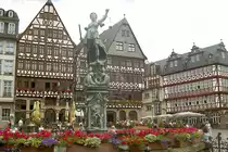 R�merberg in Frankfurt am Main. Aufnahme: Juli 2005.