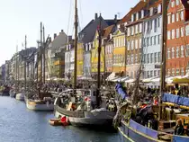 Nyhavn in Kopenhagen - Aufnahmedatum: 6. Mai 2006.