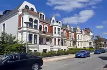 Moltkestra�e in Flensburg. Aufnahme: Juni 2013.