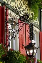 Baden-Baden, Restaurant  Laterne , wohl die �lteste Einkehr in der Stadt, Sept.2015