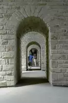 In der Festungsanlage Bock in Luxemburg Stadt. Aufnahme: August 2007.