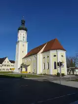 K�hbach, ehem. Klosterkirche St. Magnus, erbaut 1687 bis 1688 durch Giovanni Androy (15.04.2015)