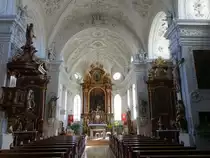 K�hbach, Alt�re in der Pfarrkirche St. Magnus (15.04.2015)
