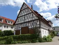 Eschenbach, Fachwerkhaus in der Kirchstra�e (10.05.2015)