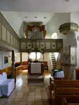 Hepsisau, Innenraum der Ev. Kirche (10.05.2015)