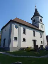 Buch am Wald, Ev. St. Wendel Kirche, Saalbau im Markgrafenstil, erbaut ab 1744 durch Johann David Steingruber (14.05.2015)