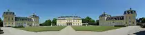 Schlo� Neuwied - Innenhof (Panoramaaufnahme) - 30.06.2015