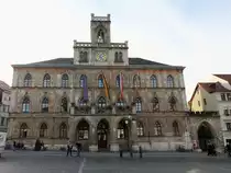 Rathaus von Weimar am 24. Oktober 2015.

