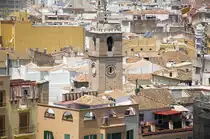 Die Altstadt von M�laga von Alcazaba aus gesehen.Aufnahme: Juli 2014.