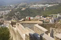 Auf dem Gibralfaro in M�laga. Aufnahme: Juli 2014.