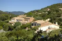 H�user am Boulevard de Oliviers in Les Issambres. Aufnahme: Juli 2015.