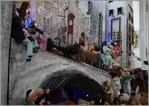 Weihnachtszeit - Krippenzeit! Es gibt grosse und kleine Krippen, doch keine hat mich bisher so fasziniert wie die KRIPPE AM FLUSS in der Jesutienkirche in Heidelberg. F�r mich nicht eine KRIPPE AM FLUSS sondern eine Krippe IM Fluss (der heutigen Zeit)! 
3. Dez. 2015