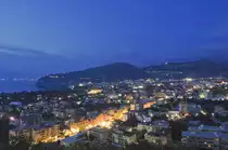 Sorrent / Sorrento bei Nacht. Aufnahme: Juli 2011.