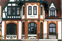 Hausfassade an der Knuthstra�e, Flensburg (Schleswig-Holstein). Aufnahmedatum: 24. September 2011.