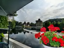 Saalewehr in Bad K�sen am 22.07.2015