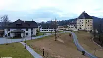 Hotel Schloss Fuschl am Fuschlsee nahe Hof bei Salzburg (Januar 2014)
