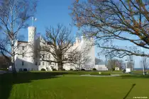 Die sog.  Burg Hohenzollern , eines der klazistischen Geb�ude von Heiligendamm (Stadt Bad Doberan, Landkreis Rostock, Mecklenburg-Vorpommern, November 2011)