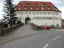 Schloss Unter�wisheim, ehem. Pfleghof des Zisterzienserklosters Maulbronn (30.05.2015)