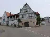 Malsch, Zehnt-Keller und Rathaus am Marktplatz (31.05.2015)