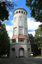 Wasserturm Burgst�dt im August 2014