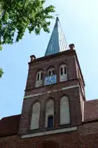 Turm der St. Marienkirche Bergen / R�gen (Mai 2011)