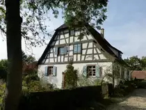 Bleichheim, historische, ehemalige Herrenm�hle, unterhalb vom Schlo�, Okt.2015