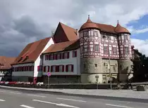 Gaildorf, altes Schloss, ehem. Residenz der Grafen von Waldeck-Limpurg, heute Rathaus der Stadt (06.09.2015)
