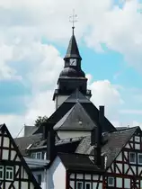 HAIGER//Lahn-Dill-Kreis mit der ev. Stadtkirche,wundersch�nes hessisches Kleinst�dtchen und Nachbar der Oranienstadt DILLENBURG,direkt an der A 45
gelegen- hioer am 26.6.2015