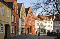 Haagestra�e in L�neburg. 31. Januar 2016.