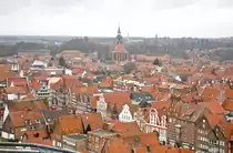Aussicht vom Wasserturm in L�neburg. 30. Januar 2016.
