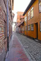 Gasse in L�neburg. 31. Januar 2016.