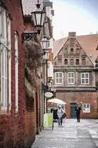 Apothekenstra�e in L�neburg.30. Januar 2016.