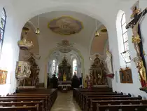 Volkenschand, barocke Alt�re von 1740 in der St. �gidius Kirche (26.12.2015)
