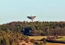 Astropeiler-Radioteleskop (Radiosternwarte Stockert), auf dem Berg Stockert bei Bad M�nstereifel-Eschweiler - 08.12.2015