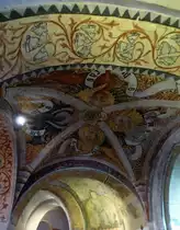 Ottmarsheim, Deckenfresken in der Abteikirche, Dez.2015