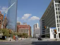 Dallas, Hochh�user in der Young Street (16.03.2007)