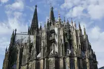 K�lner Dom Ostseite am 29.12.2015.
