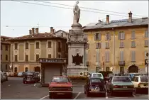 Como. Der Piazza Alessandro Volta. Scan eines Dias vom Sommer 1979.