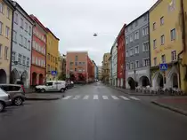 Wasserburg am Inn, H�user in der Herrengasse (21.02.2016)