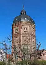 Wasserturm Bernburg im M�rz 2014.
