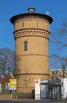 Wasserturm in K�then  Am Wasserturm  im M�rz 2014