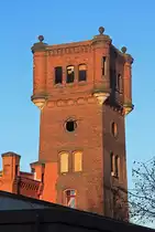 Wasserturm der ehem.Hauptwerkstatt der K�niglichen Eisenbahndirektion Magdeburg in MD-Buckau im Januar 2016
