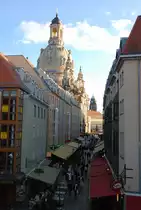 Dresden, M�nzgasse, Frauenkirche - 28.09.2012