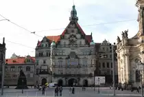 Dresden, Schlo�platz, Residenzschlo�, Georgenbau - 29.09.2012
